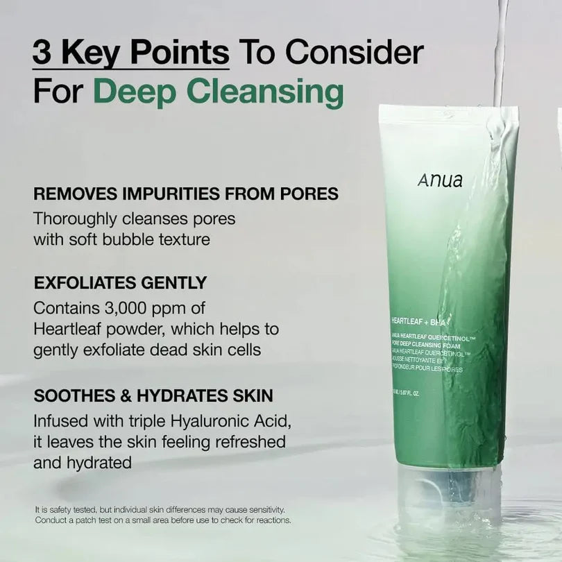 Anua Heartleaf Cleansing Foam